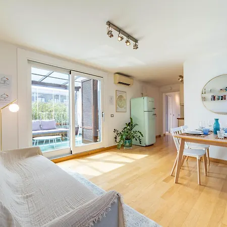 Appartamento 10' Navigli, Penthouse With Panoramic View *