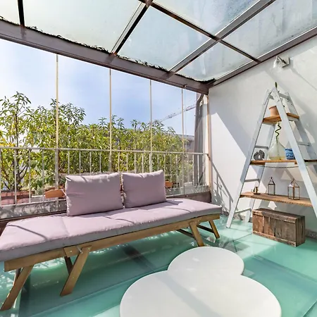 Appartamento 10' Navigli, Penthouse With Panoramic View *